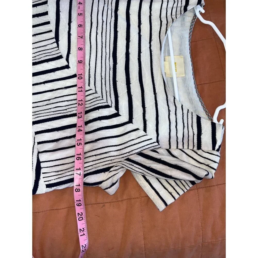 Anthropologie/ Maeve Stripestack Dress SIze. Medium